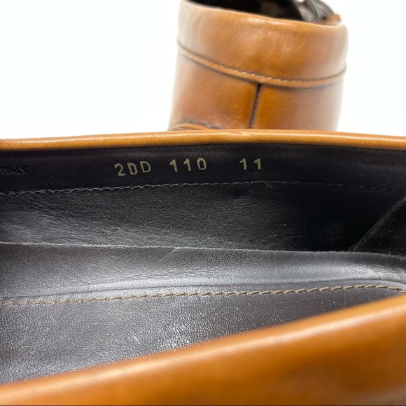 Prada shoes loafers belt leather driving shoes slip on in size 11 - Picture 16 of 16